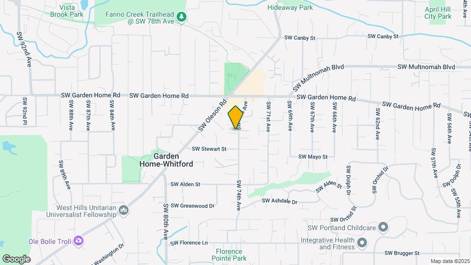 7835 SW 74th Ave Map and Location Details