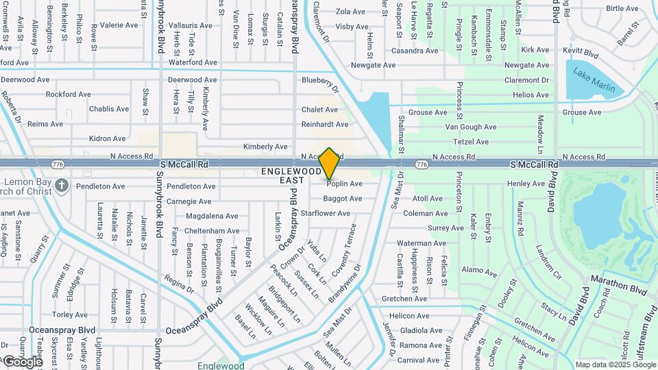 11341 Poplin Ave Mapa y Detalles de la Ubicación