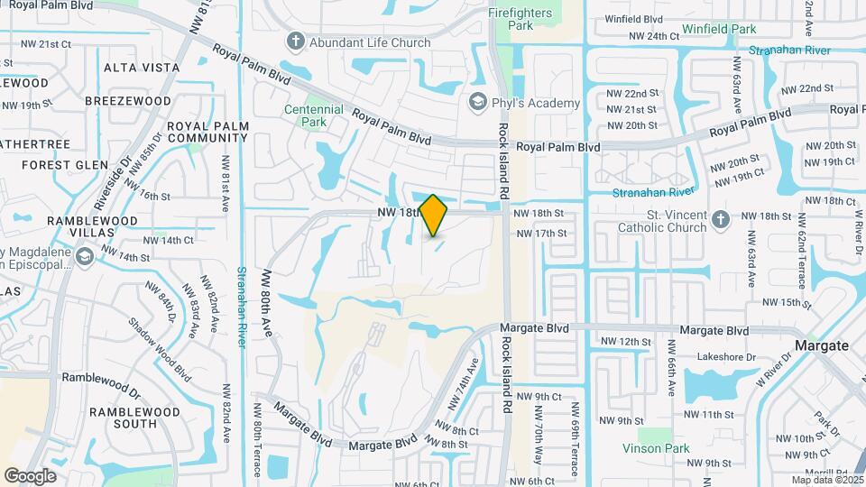 7396 NW 18th St Map and Location Details