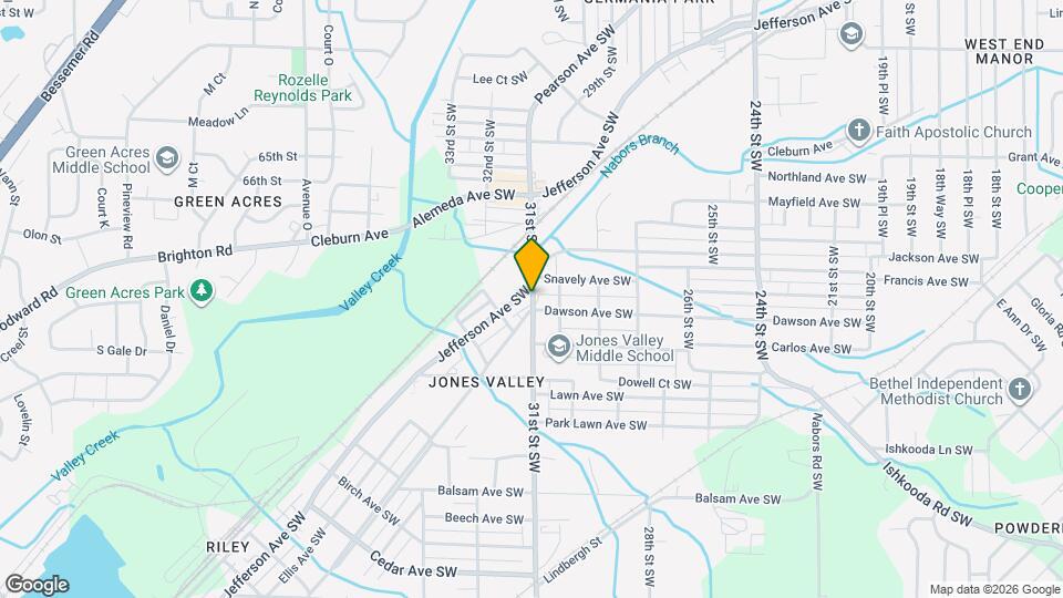 1804 31st St SW Map and Location Details