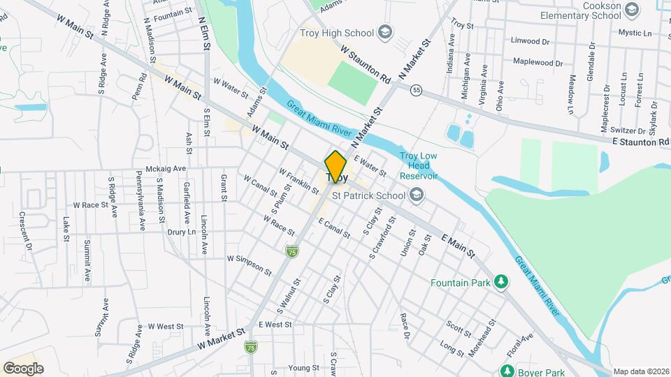 5 S Market St, Unit 3rd floor unit B Map and Location Details