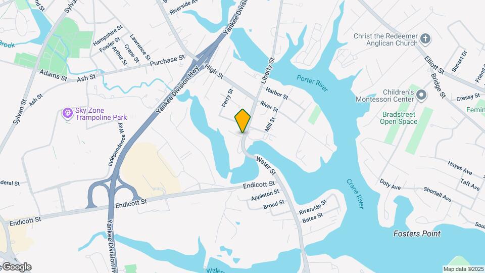 33 Water St, Unit Apt 1 Map and Location Details