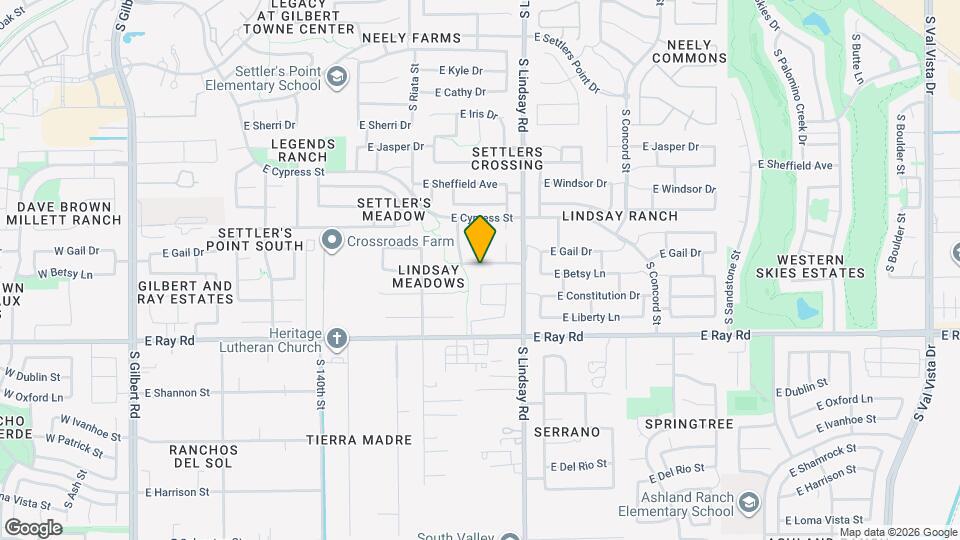 715 E Orchid Ln Map and Location Details