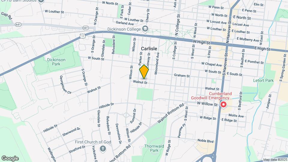 262 Conway St Map and Location Details