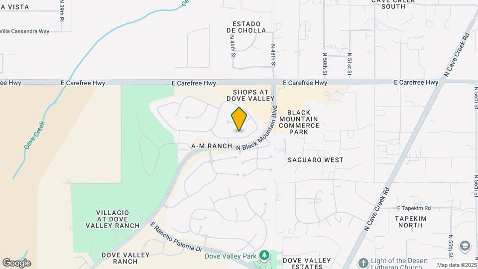 4618 E Brilliant Sky Dr Map and Location Details