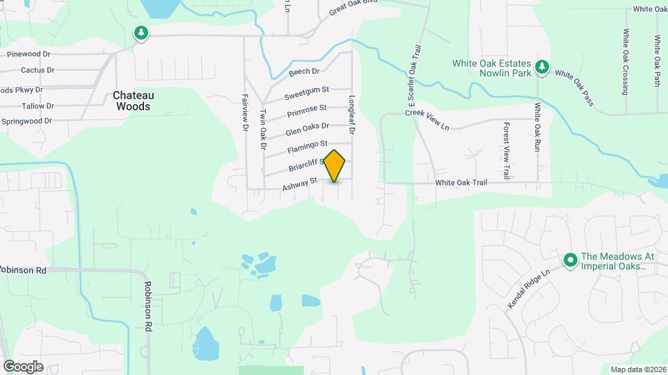 10909 Redbird Map and Location Details