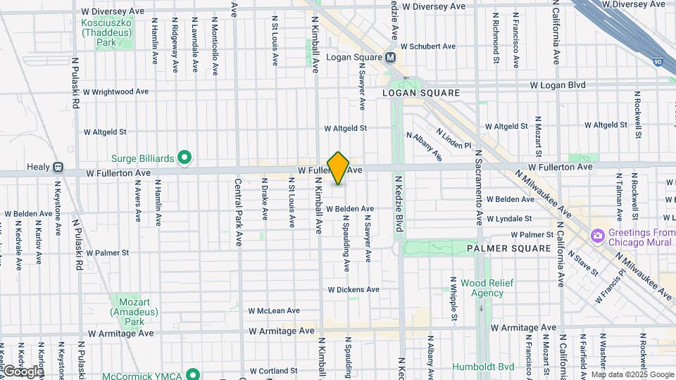 2324-2328 N Spaulding Ave Mapa y Detalles de la Ubicación