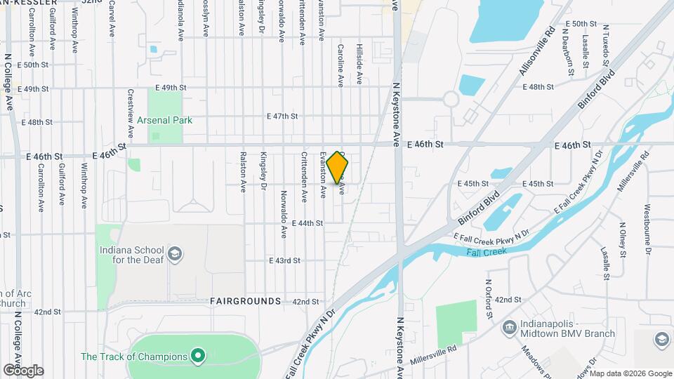 4460 Caroline St, Unit 1 Mapa y Detalles de la Ubicación