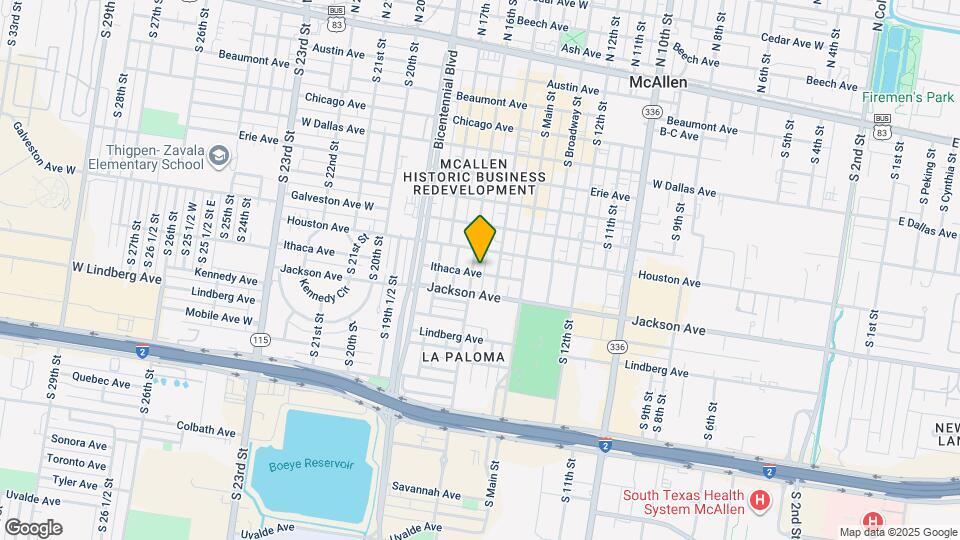 819 S 16th St Map and Location Details