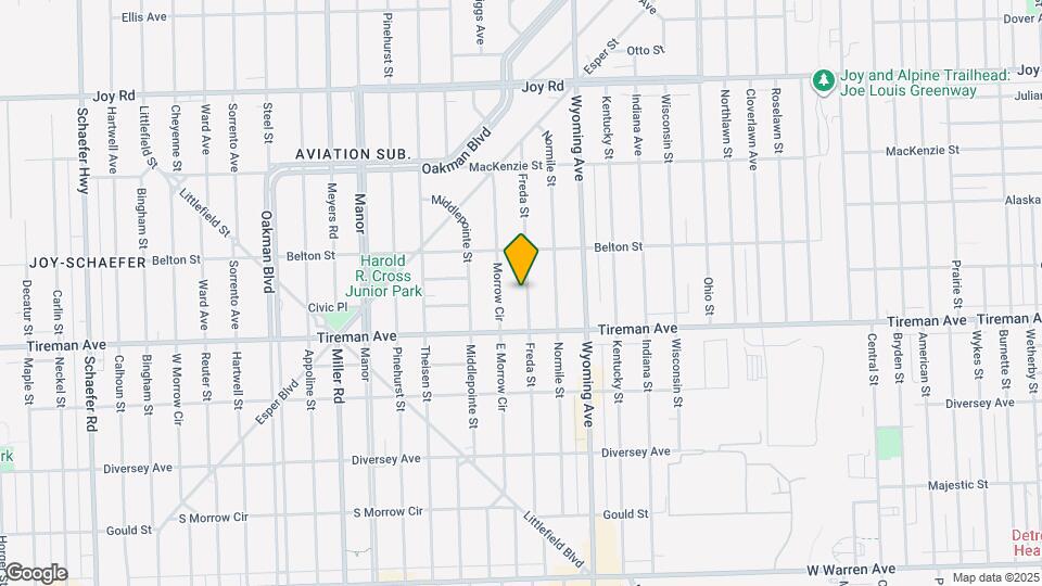 8075 Freda St Map and Location Details