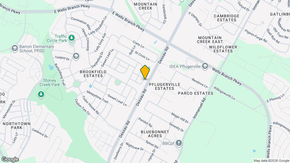 1913 Golden Sunrise Ln Map and Location Details