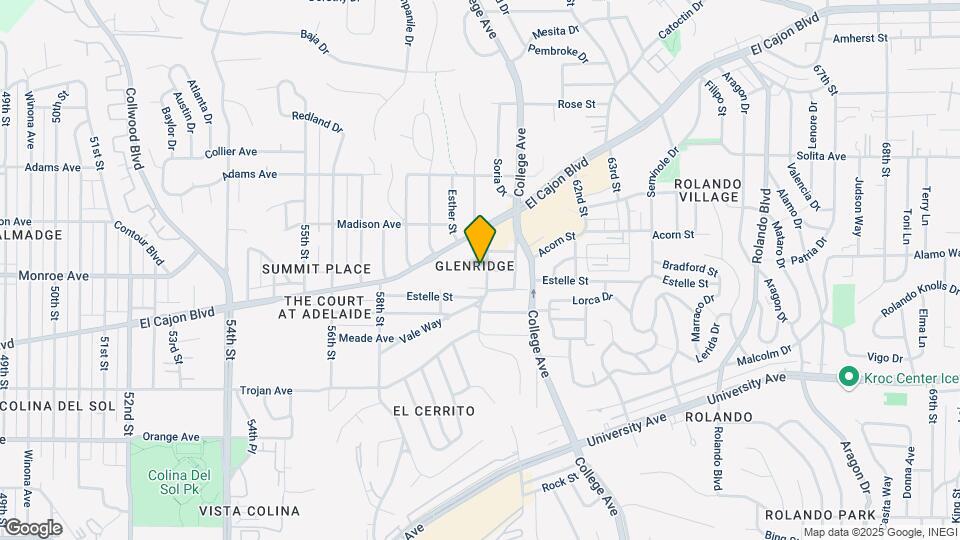 Glenridge Apartments Mapa y Detalles de la Ubicación
