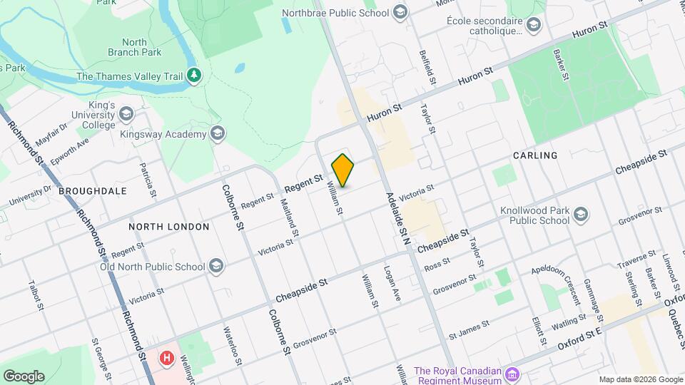 OLD NORTH * Walk to St Joes / UH / UWO * 3 Bdrm * WHOLE House * JUNE 1st Map and Location Details