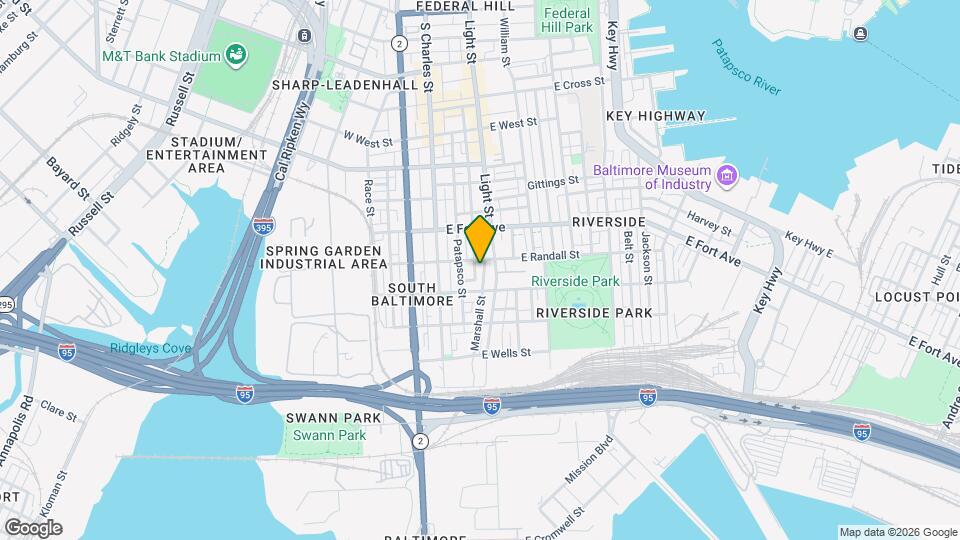 1605 Marshall St Mapa y Detalles de la Ubicación