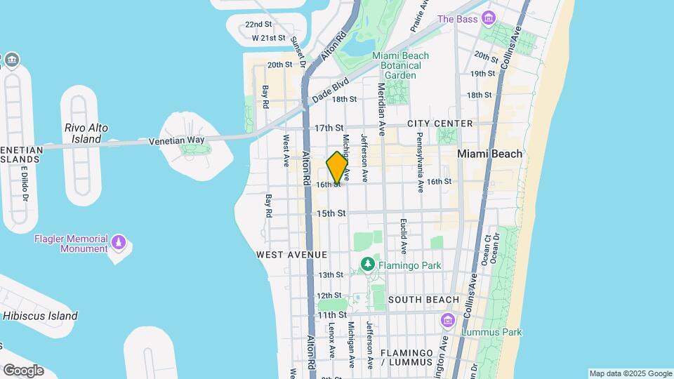 1030 16th St Map and Location Details