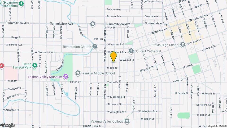 219 S 15th Ave Map and Location Details