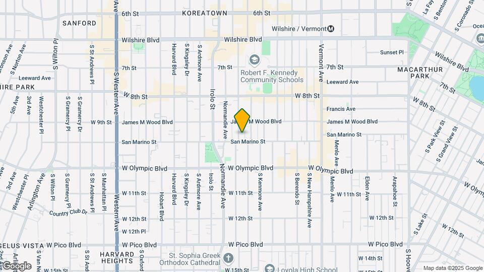 926 S Mariposa St Map and Location Details