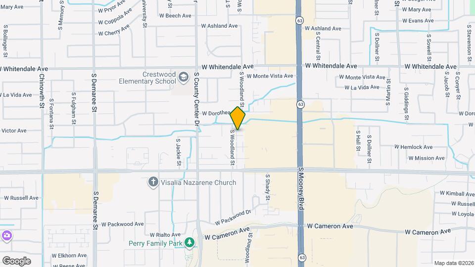 2532 W Chestnut Ct Map and Location Details