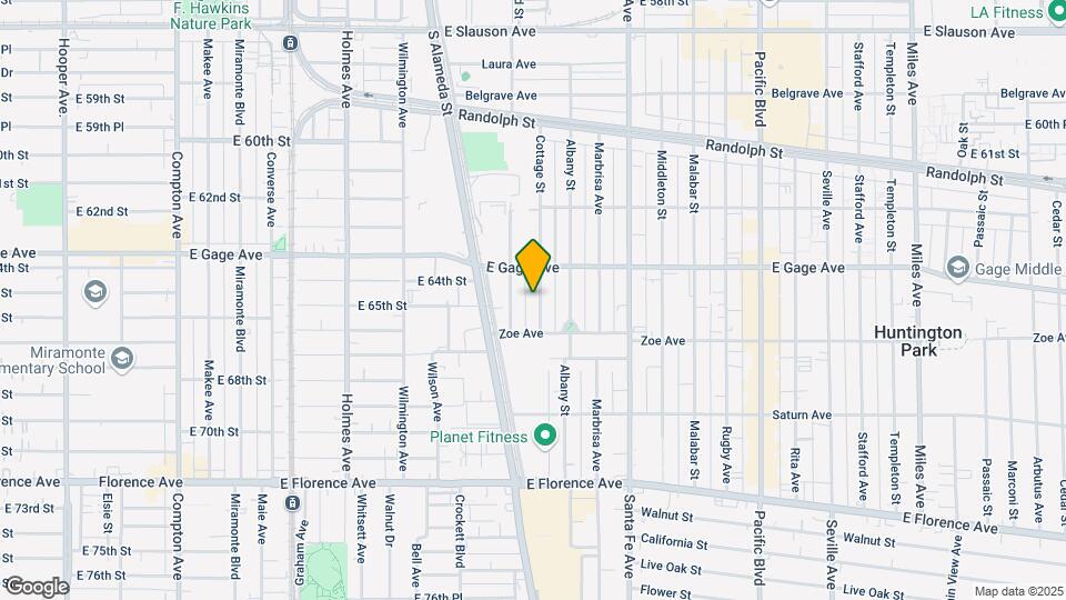 6507 Cottage St Map and Location Details