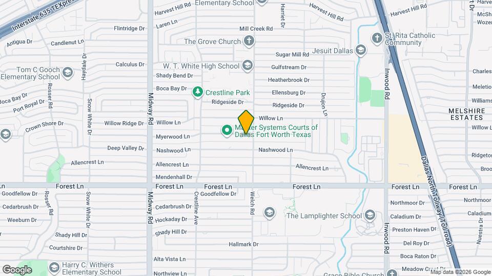 4526 Myerwood Ln Map and Location Details