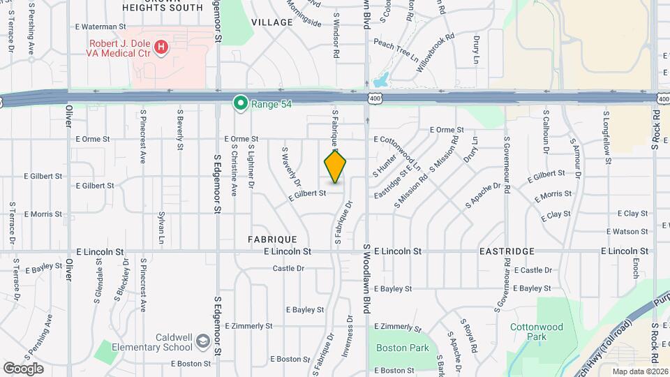 6126 E Gilbert St, Unit 1-208 Mapa y Detalles de la Ubicación