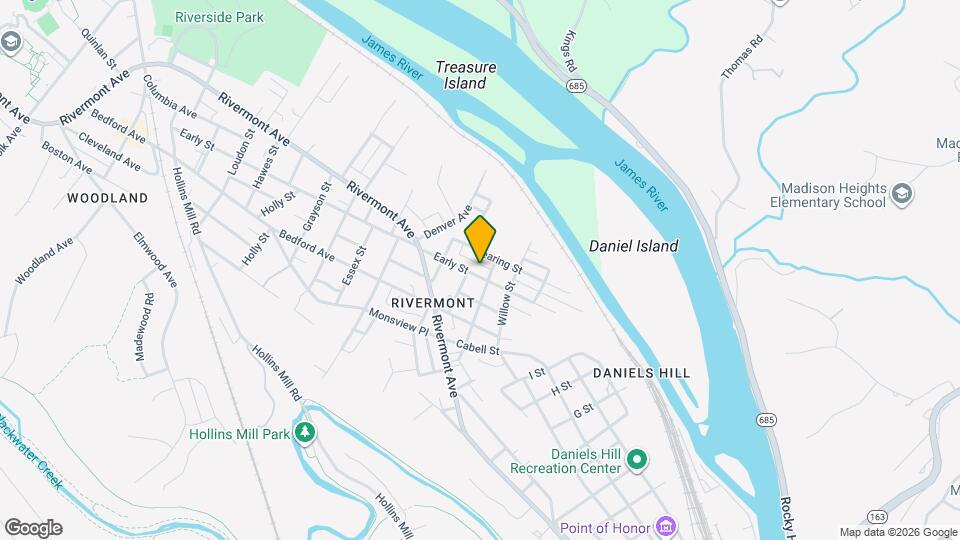 1106 Early St Map and Location Details