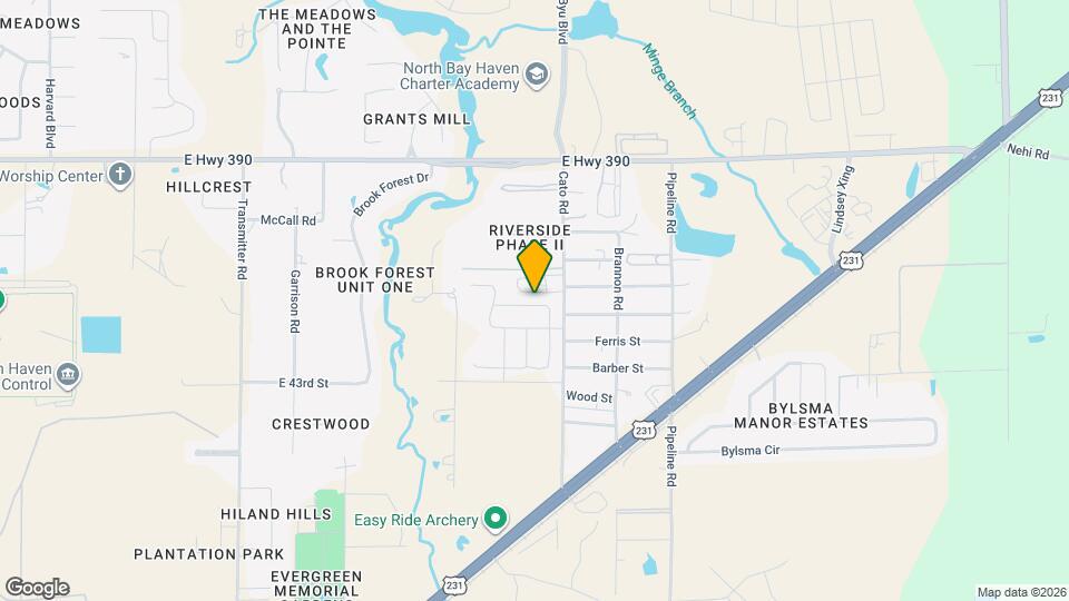 4060 Silver Spur Rd Map and Location Details