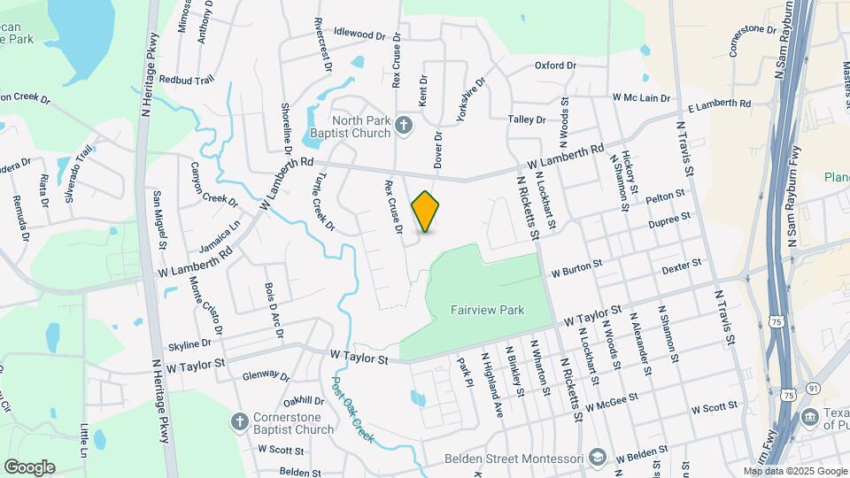 2213 Ridgewood Dr Map and Location Details