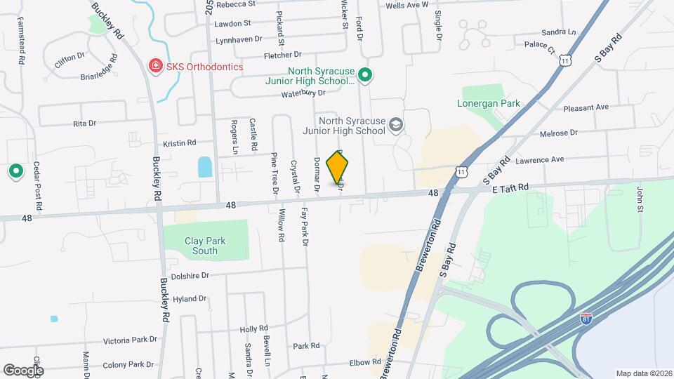 103 Rockland Dr Map and Location Details