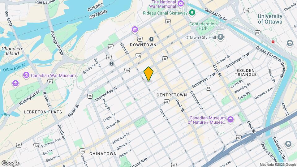 255 Nepean St Map and Location Details