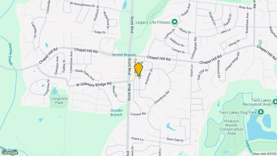 2121 Cherry Hill Dr Map and Location Details