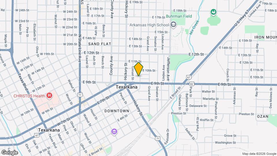 917 Garland Ave Mapa y Detalles de la Ubicación