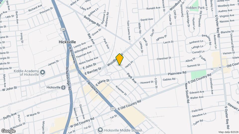 150 Park Ave Map and Location Details