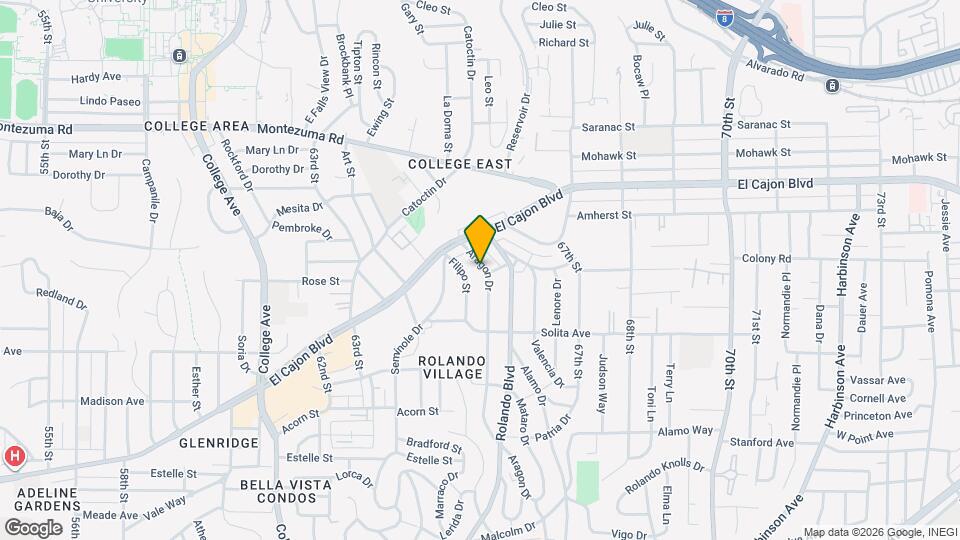 4806 Aragon Dr Map and Location Details