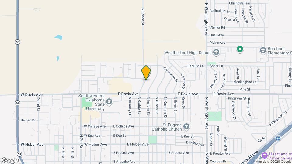 1202 Kaiser Map and Location Details