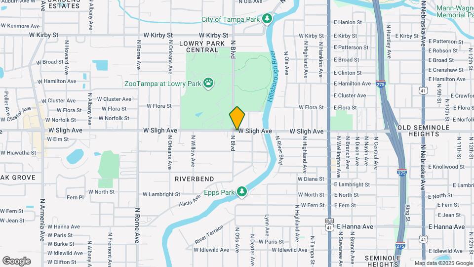 816 W Sligh Ave Map and Location Details