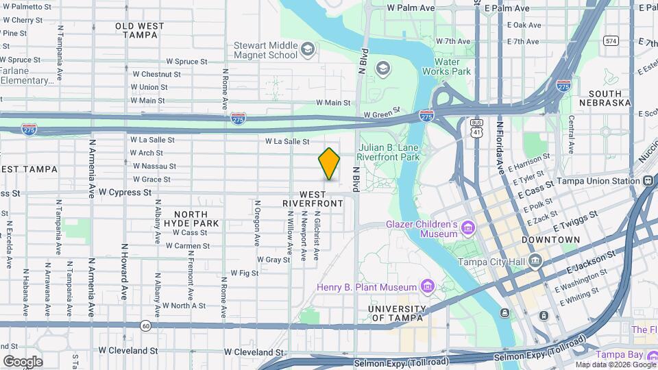 1010 W Grace St Map and Location Details