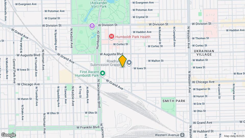 856 N Mozart St Map and Location Details