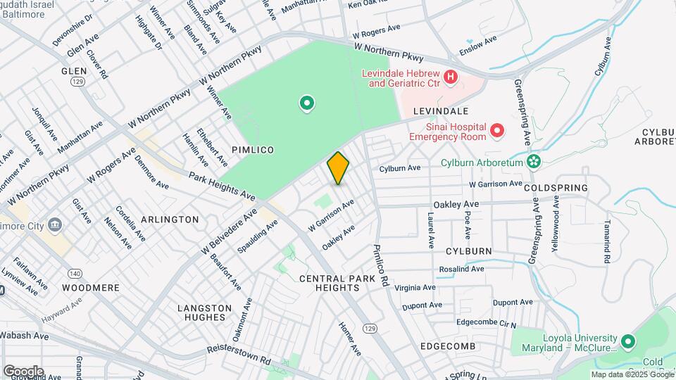 5023 Queensberry Ave Map and Location Details