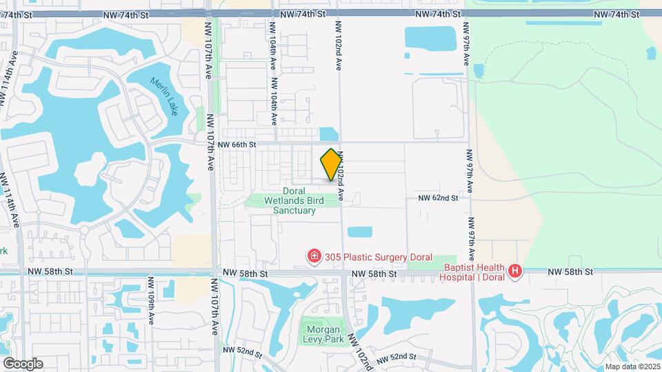 10225 NW 63rd Ter, Unit 204 Map and Location Details