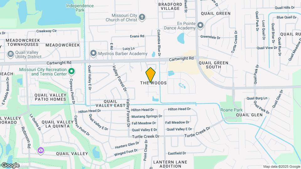 1930 Shady Oaks Ct Map and Location Details