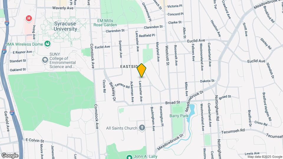 951 Lancaster Ave Map and Location Details