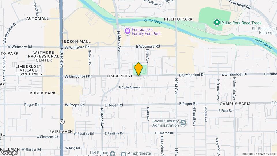 336 E Limberlost Dr Map and Location Details