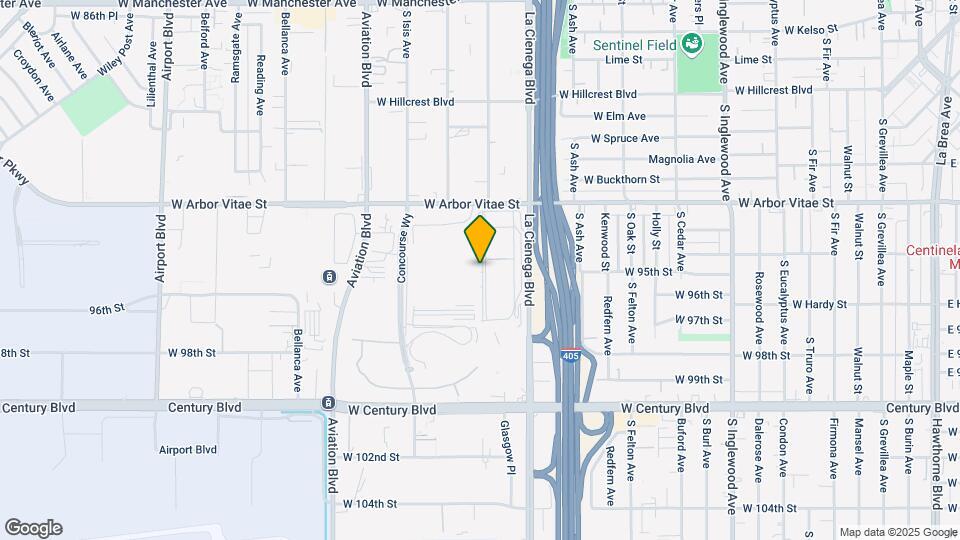 9414 Hindry Pl Map and Location Details