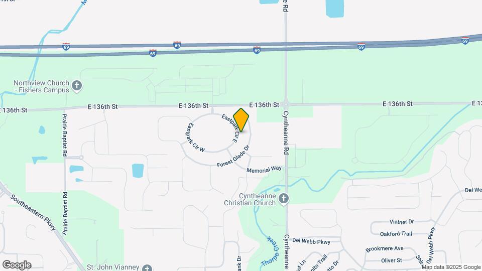 13541 Eastpark Cir E Map and Location Details