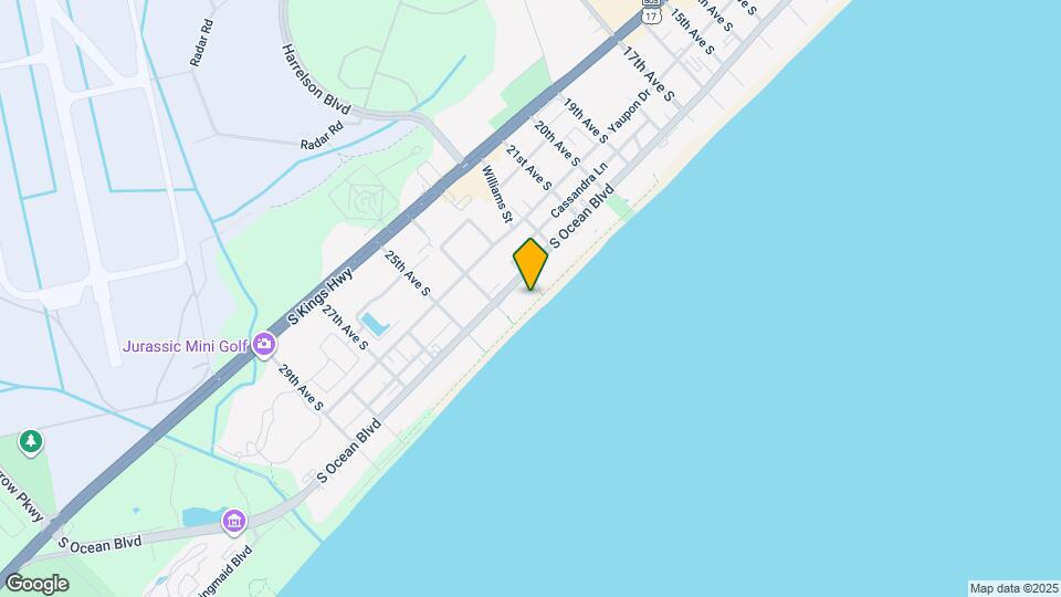 2301 S Ocean Blvd Map and Location Details