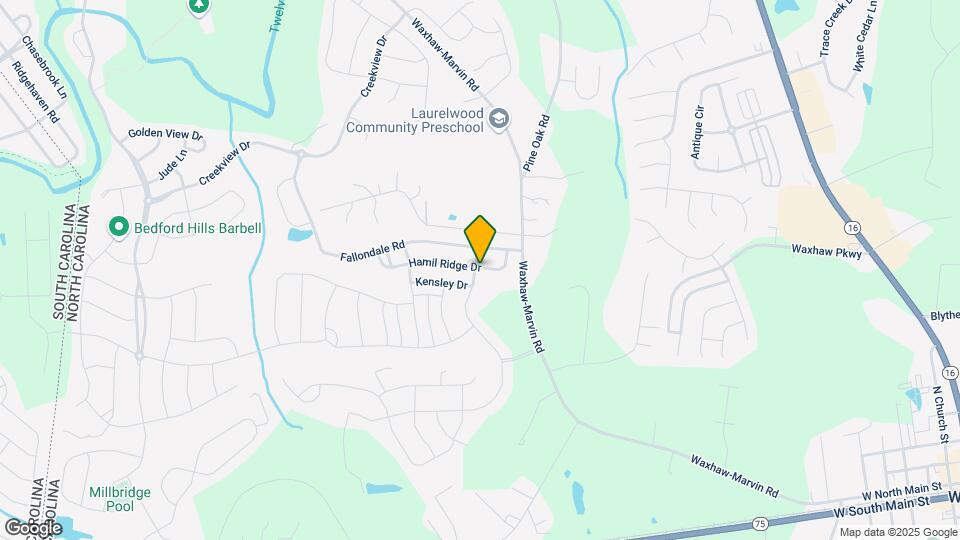 2001 Oakmere Rd Map and Location Details