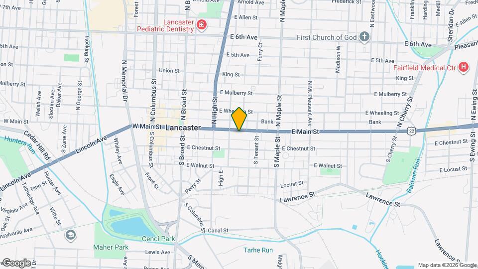 324 E Main St Map and Location Details