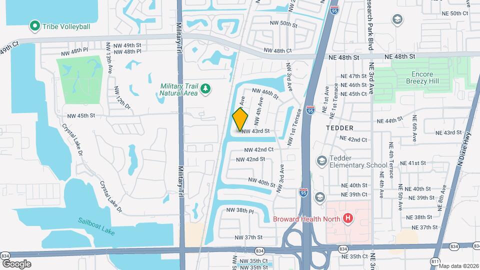 540 NW 43rd St Map and Location Details