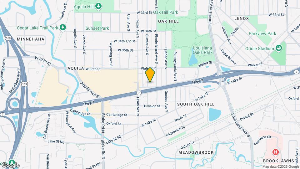 3647 Sumter Ave Mapa y Detalles de la Ubicación